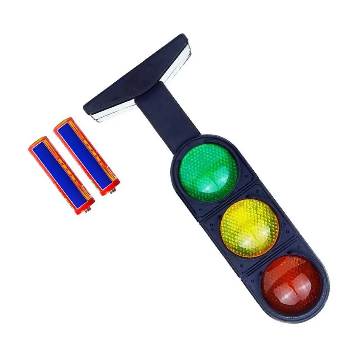 PHONE&GEAR Mini Traffic Light Toy with Sound LED Road Red Green Yellow for Kids Safety Education Children'S Educational Game