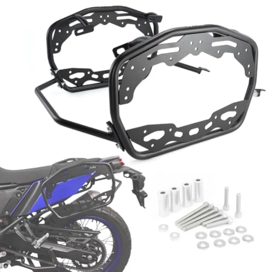 

Боковые багажники, совместимые с Tenere 700 XTZ690 20192024, мотоцикл для GIVI SwMotech Hepco Becker, боковая пластина корпуса