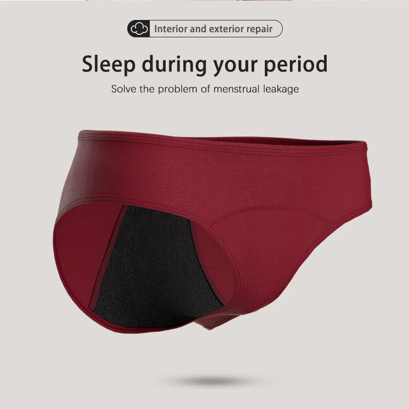 

Новые женские трусы для критических дней больших размеров, с высокой впитываемостью, для обильных выделений, непромокаемые, с низкой посадкой