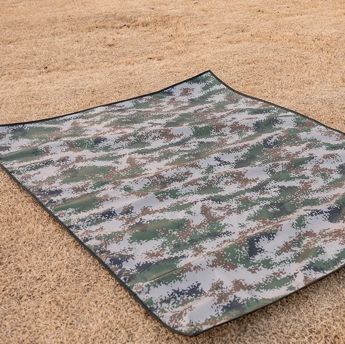 New 1.5x2m Camping Mat Outdoor Picnic Breathable Cushion Camouflage Beach Blanket Folding Set