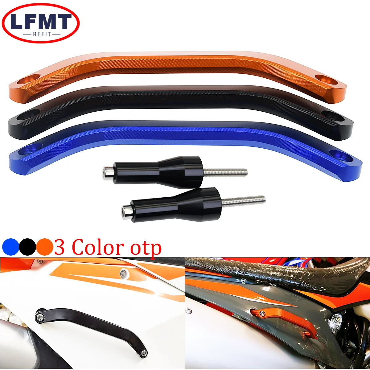 

CNC Aluminum Rear Passenger Grab Rail Handle For Husqvarna FC FE FX TC TE TX For KTM SX SXF EXC EXCF XC XCF XCW 2020 2021 2023