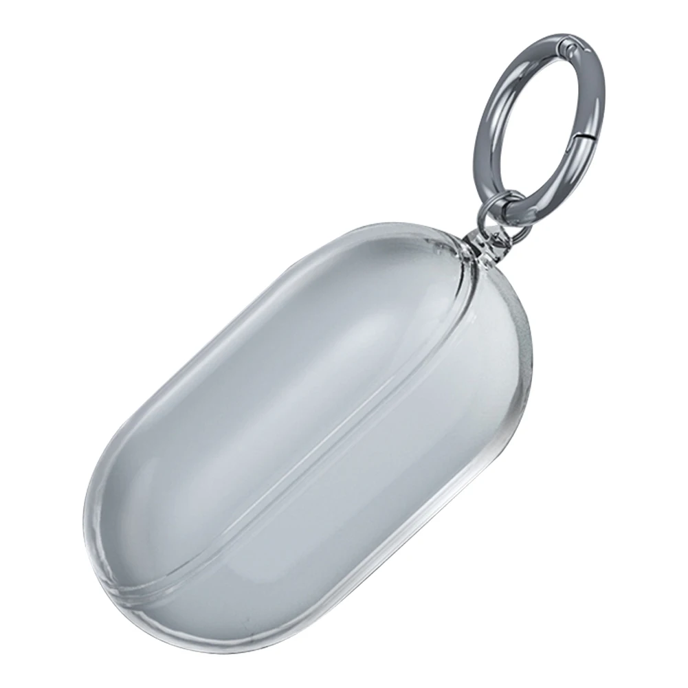 เคสหูฟังแบบครอบชาร์จได้กันกระแทกเคสครอบผิวเคสใสป้องกันรอยขีดข่วนพร้อมพวงกุญแจสำหรับหูฟัง Beats Solo