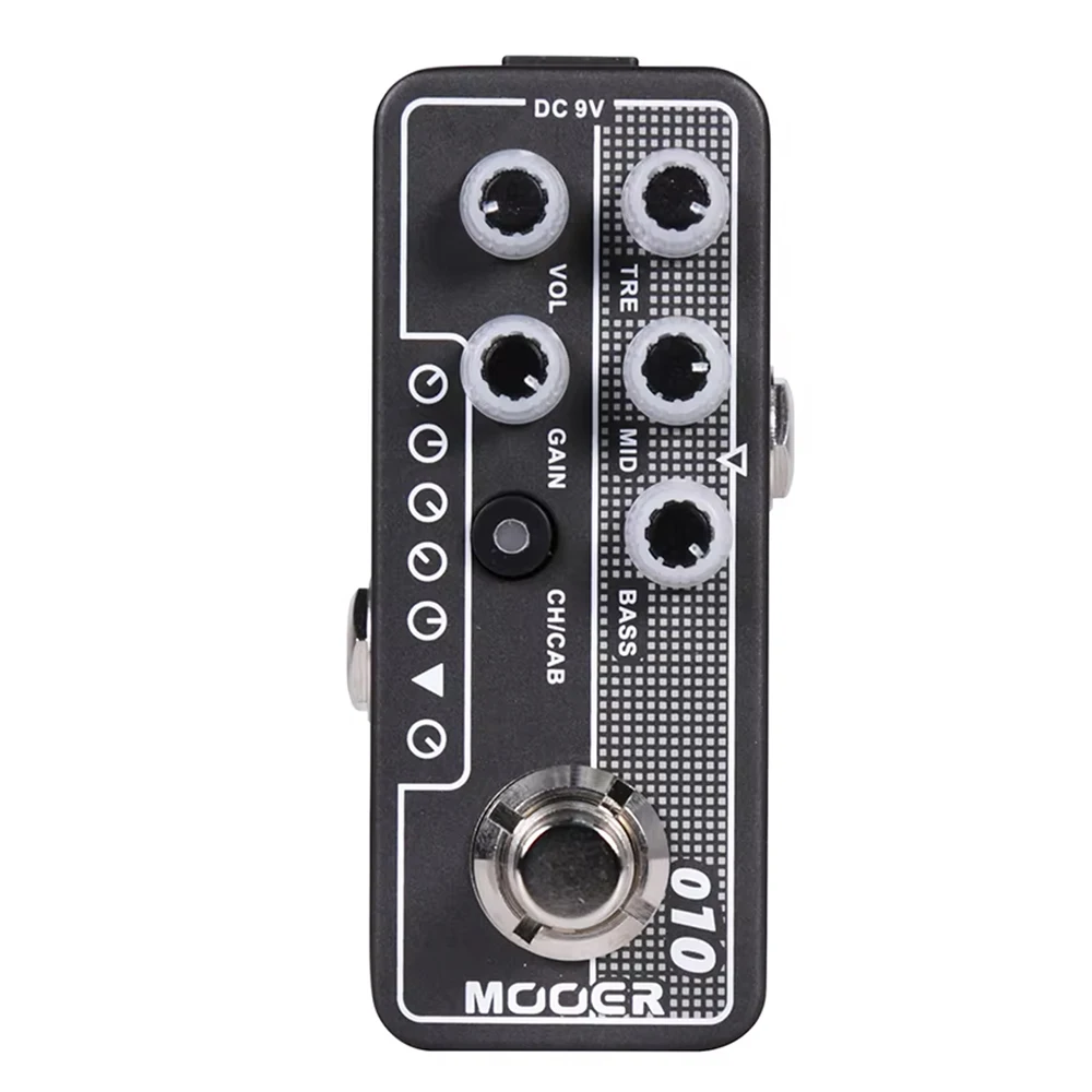 MOOER 010 Two Stone Digitale Preamp Gitaareffectpedaal Modern Klassiek 3-bands Eq Preamppedaal Elektrische Gitaar Onderdelen & Accessoires