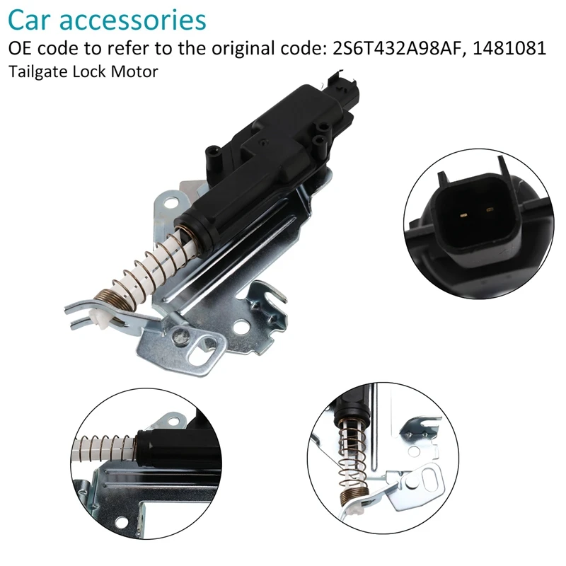 Tailgate Lock Motor Actuator Solenoid For Ford Fusion Fiesta Mk5 Mk6 1481081 2S6t432a98af Car Accessories