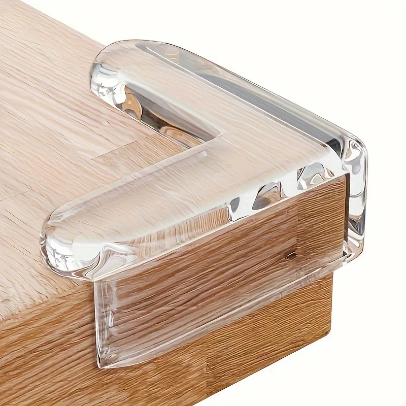 

12-Pack - Safety Transparent Corner Protectors - High-Strength Adhesive Gel, Suitable for Tables, Furniture, Glass, Cabinets, Etc.! Christmas, Halloween, Thanksgiving Gifts