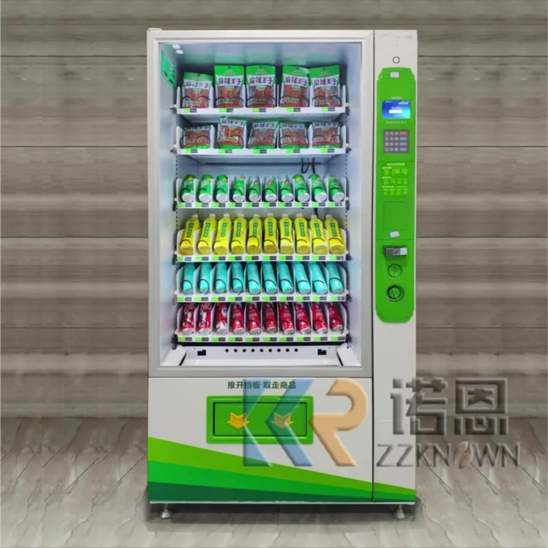 Park Drink Vending Machine Large Capacity Combo Candy And Snack for Foods And Drinks Vending Machine for Convenient Store view 5