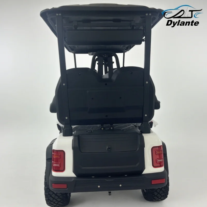 Factory Direct Sales, Competitive Price, 2 Rows Of 4 Seats, Electric golf Cart, Powered by 150W Solar Panel, Golf Scooter