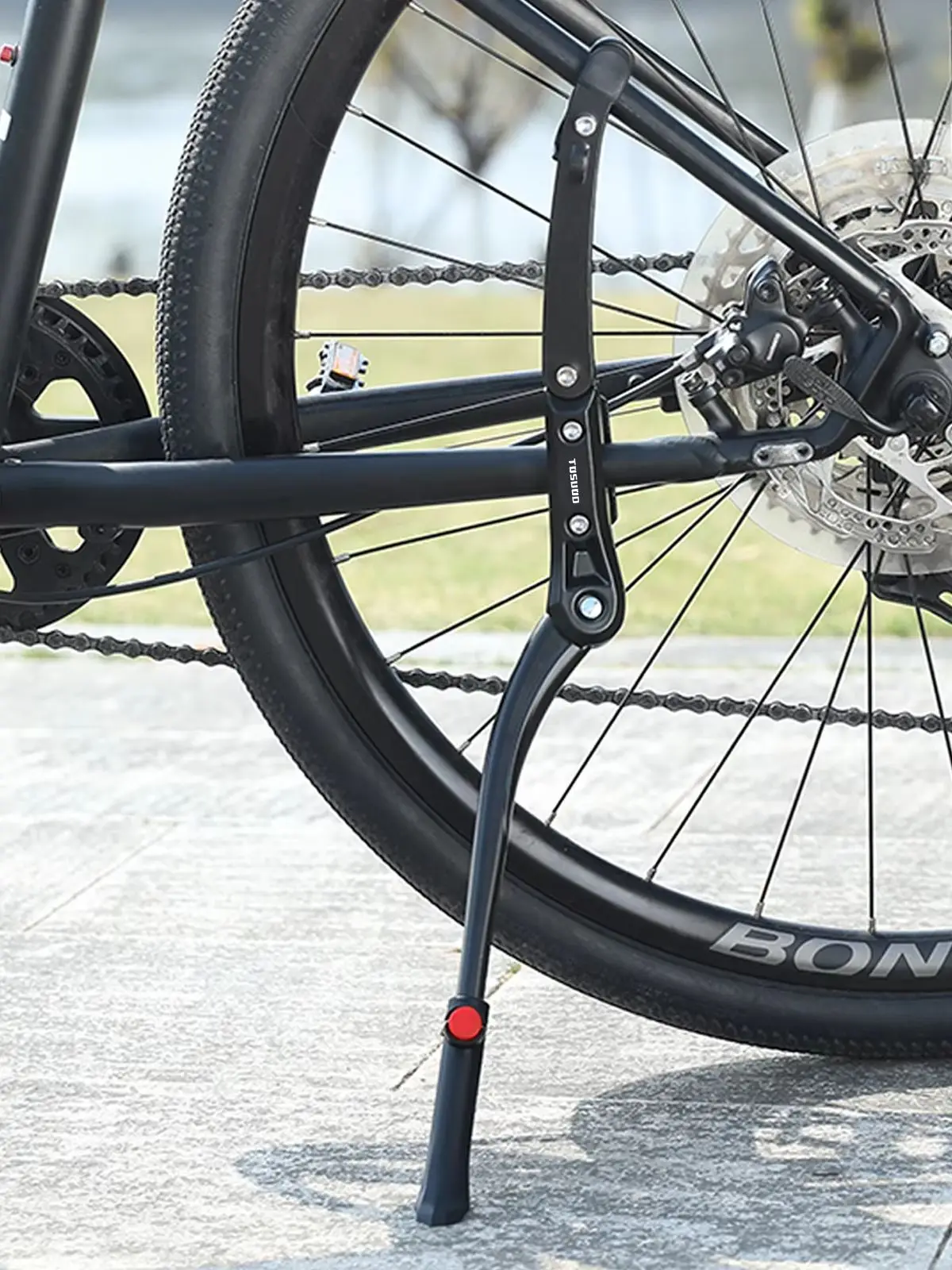 AliExpress TOSUOD Bicycle Kickstand Parking Cycling Adjustable MTB Road Racks Bike Support Side Kick Stand Foot Brace Accessories