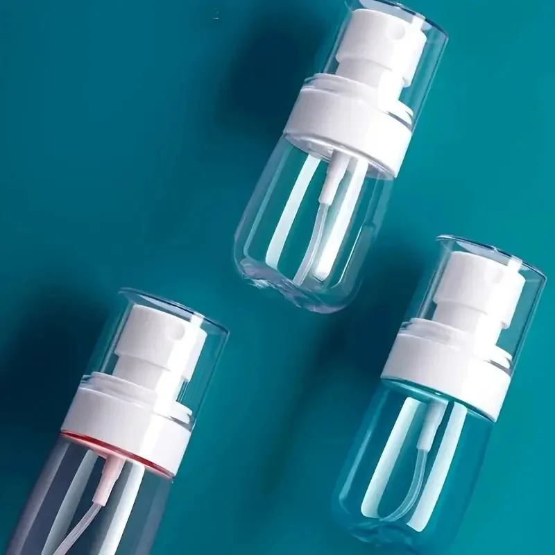 Tragbare klare Sprühflasche für Reisen, 30/60/100 ml, Parfümzerstäuber, Spenderflasche, Nebel, Toner, Lotion, leere nachfüllbare Flaschen – Detail 5