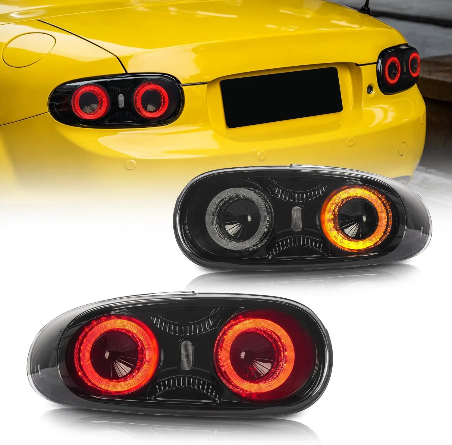 LED Tail Light for Mazda MX-5 (NC2) (NC3) 2009-2015 Start up Animation & Sequential Turn Light