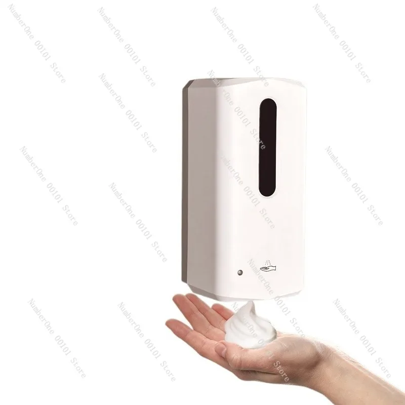 Wall-Mounted Intelligent Bubble Hand Sanitizer,Non-Drilling Bathroom Foaming Machine,Sensor-Activated Soap Dispenser,Household