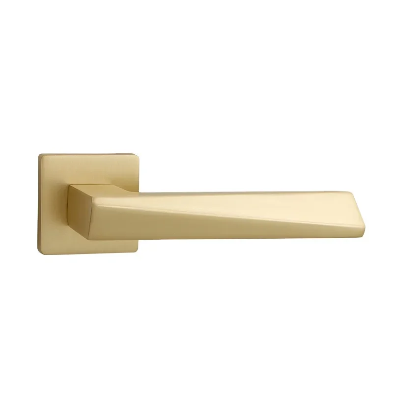 

Popular Gold Aluminum Alloy Door Handle Interior Door Handle Lever Pull Handle High Quality Lock Sokoth