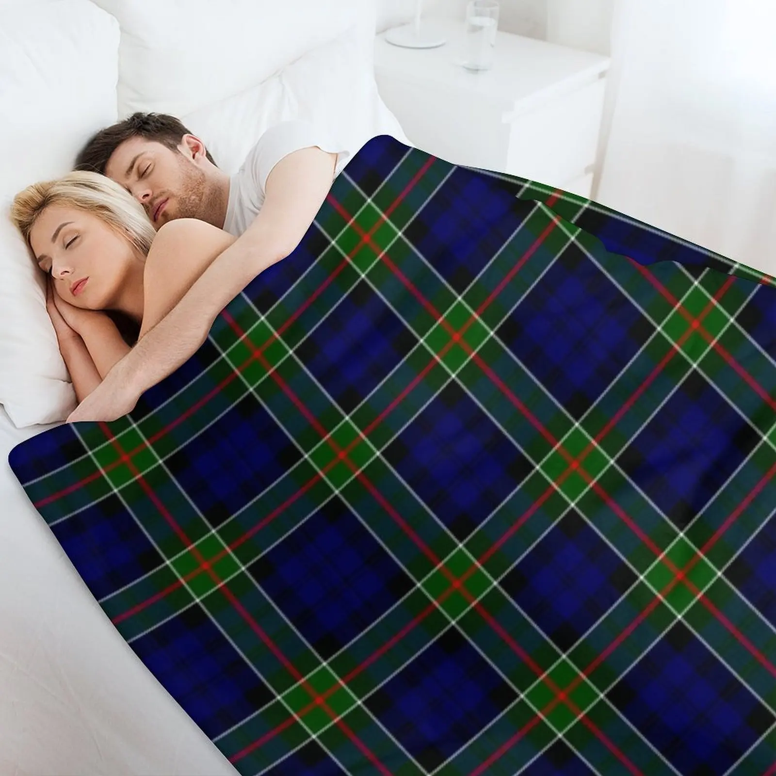 بطانية رمي Clan Colquhoun Tartan لفصل الشتاء، أفكار هدايا عيد الحب الناعمة، بطانيات فاخرة