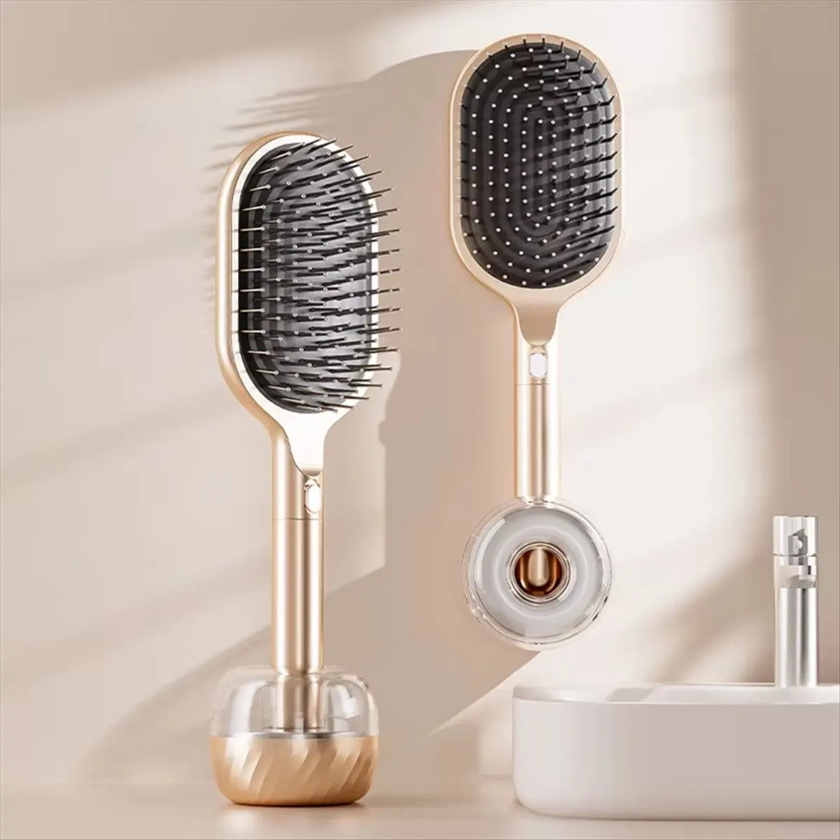 A56K Premium Air Cushion Comb for Men and Women - Wide Tooth Massage Comb for , Straight Hair, Large Board Design