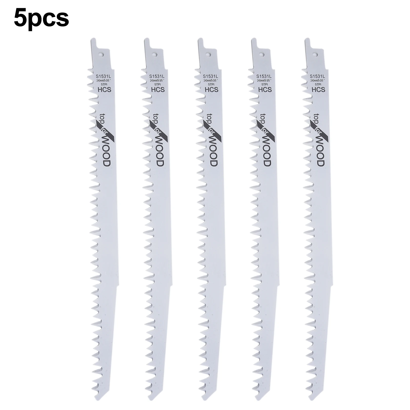 

Power Tool Part And Accessories Multiuse Reciprocating Saw Blades 9.6in BI-Metal Electric Wood Pruning Logs Plastic Board 1PCS