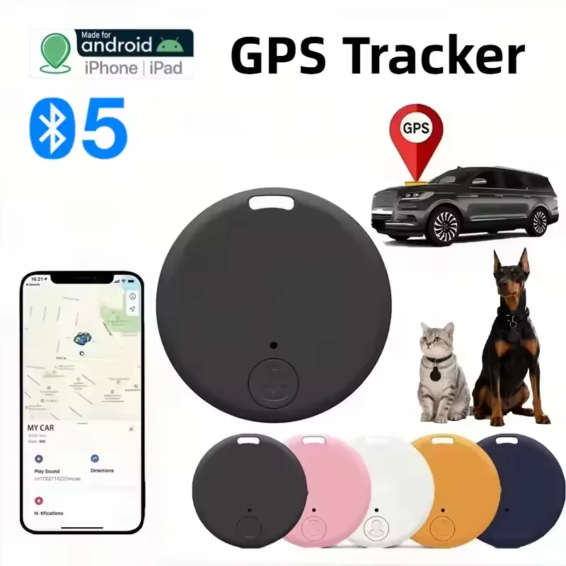 GPS Tracker Bluetooth 5.0 Anti-Lost GPS Mini Device Pet Elderly Kid Bag Wallet Car Tracking For IOS Android Smart Finder Locator