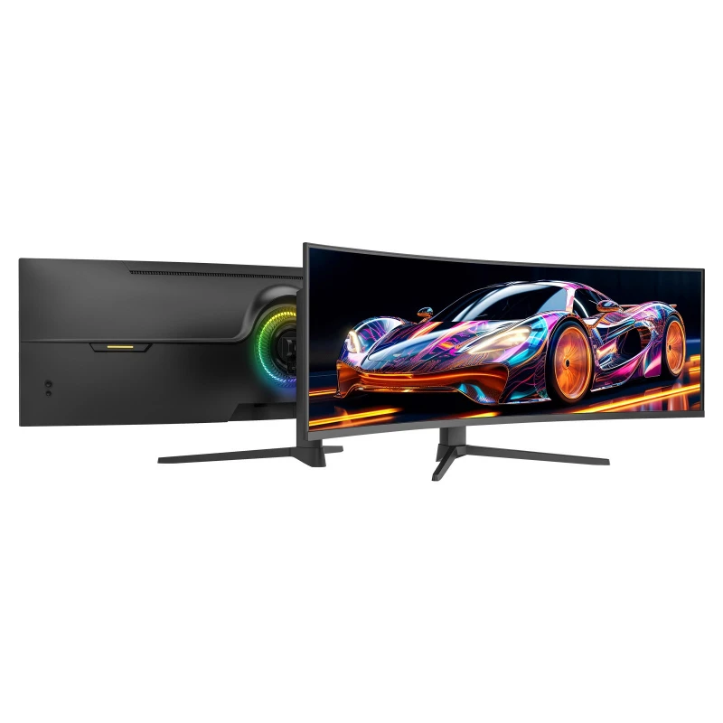 

Five rainbow 49 inch hairtail screen 5K240HZ curved 1500R gaming e-sports desktop computer monitor