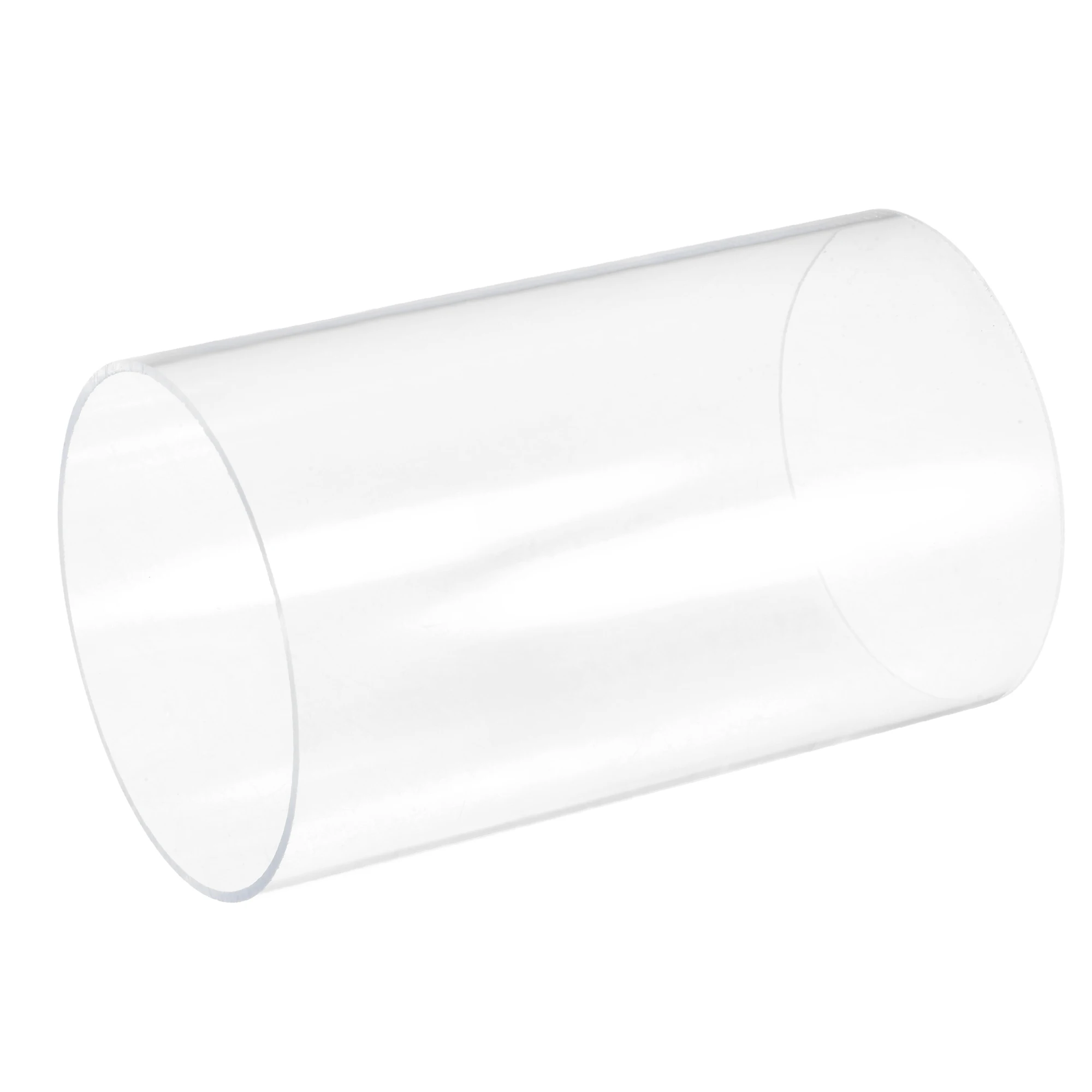 

1Pc Clear Acrylic Pipe Rigid Round Tube 115mm ID 120mm OD 200mm Long Plexiglass Pipe for Lamps and Lanterns Water Cooling System