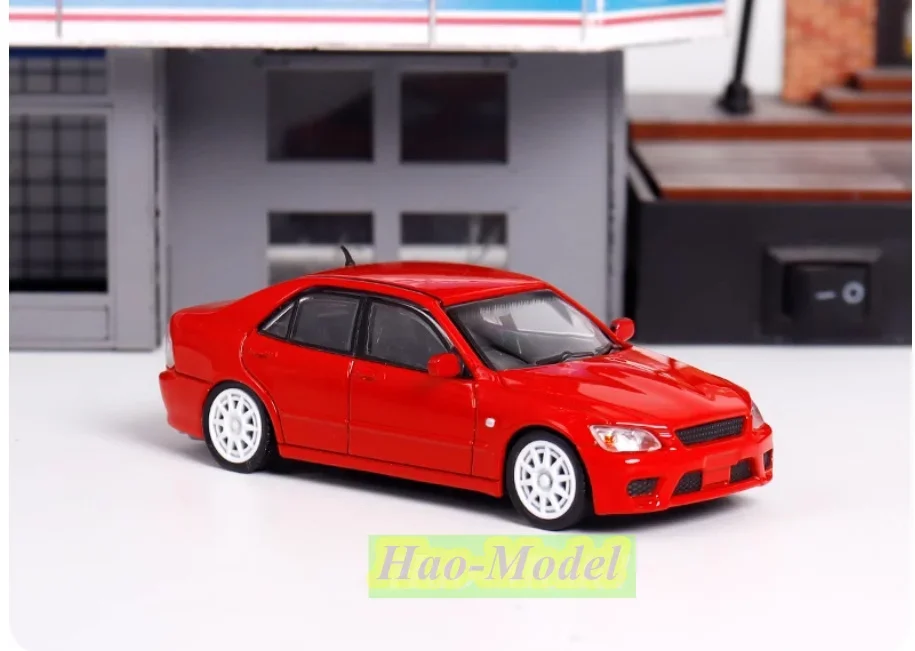 BBS 1/64 For Toyota Altezza RS200 SXE10 Alloy Diecast Model Car Toys Boys Birthday Gifts Hobby Display Collection Ornaments