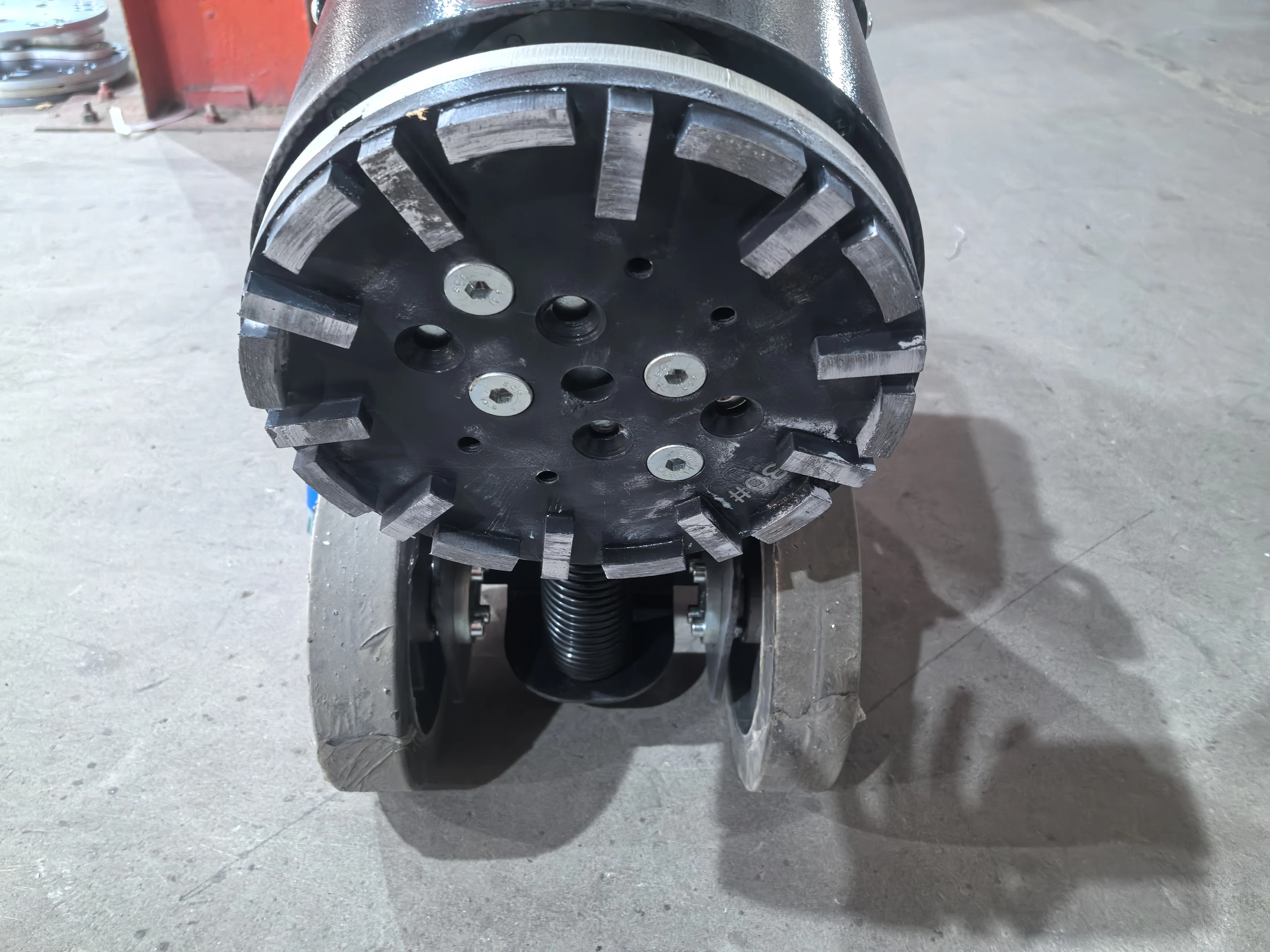 S250 Automatic Grinder 10inch Motor & Gearbox Grinding Machine for Epoxy Floor 110V/220V Compatible