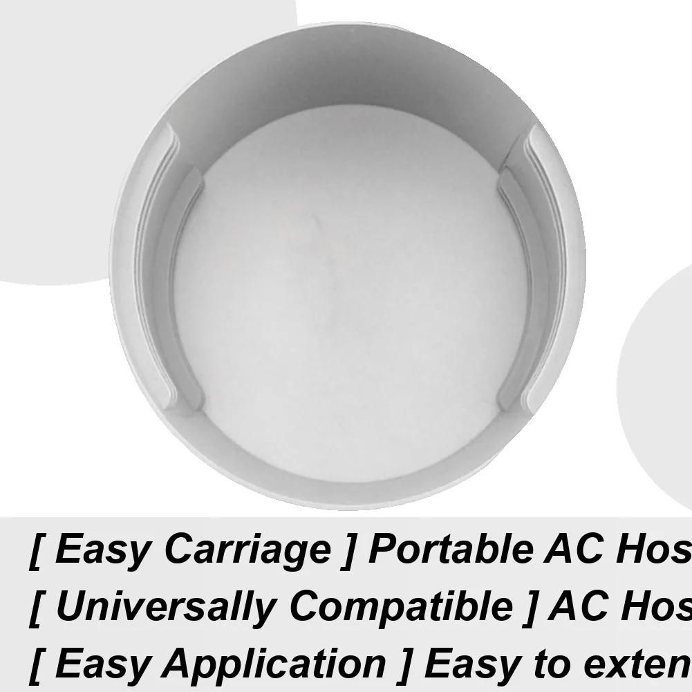 

130 мм/150 мм портативный соединитель выхлопного шланга кондиционера для деталей кондиционера по часовой стрелке и счетчика