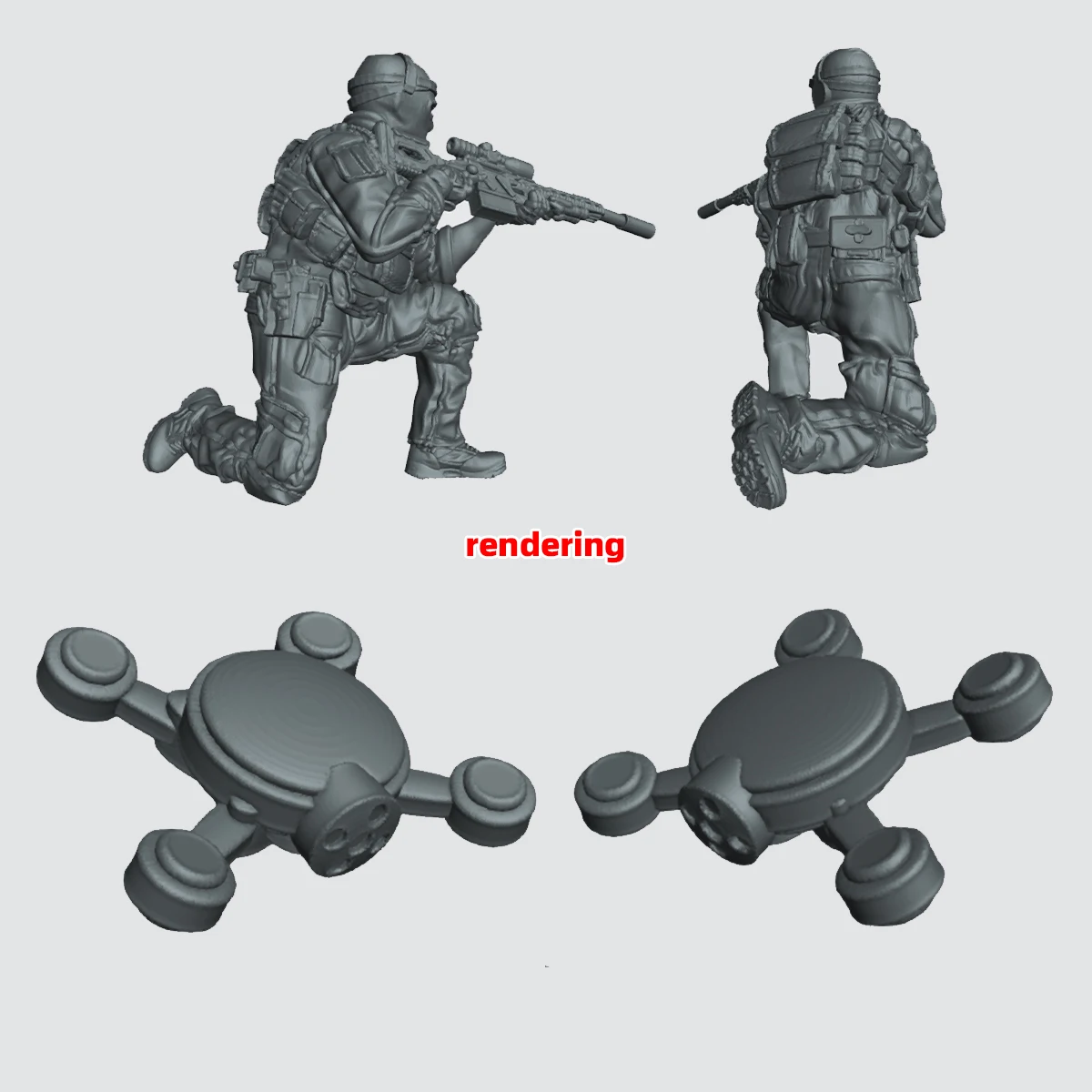 1/35 1/48 1/72 Miniatur-Modellbausatz Soldatenfiguren Diorama, Unbemalte Harz-Figuren Russischer Spezialeinheiten Militär-Minifiguren – Detail 5