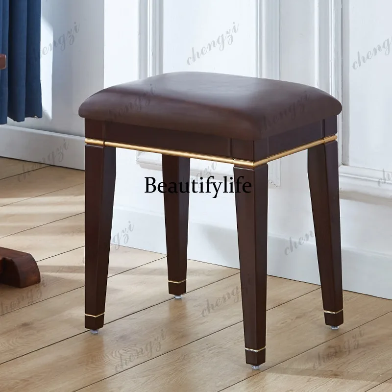 Middle Ages Salon Small Stool Adults Entrance Minimalist Luxury Portable Stool Floor Interior Living Room Furniture Accessories
