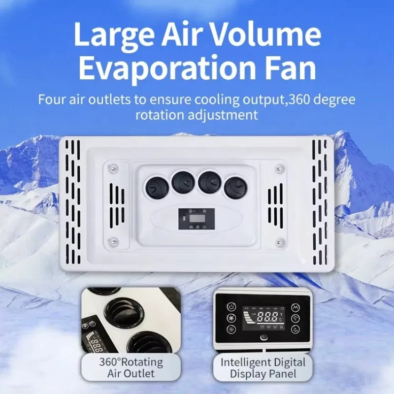 

Factory Direct Supply New 24V Truck Air Conditioning Systems Roof Top Parking Car Air Conditioner For Caravans