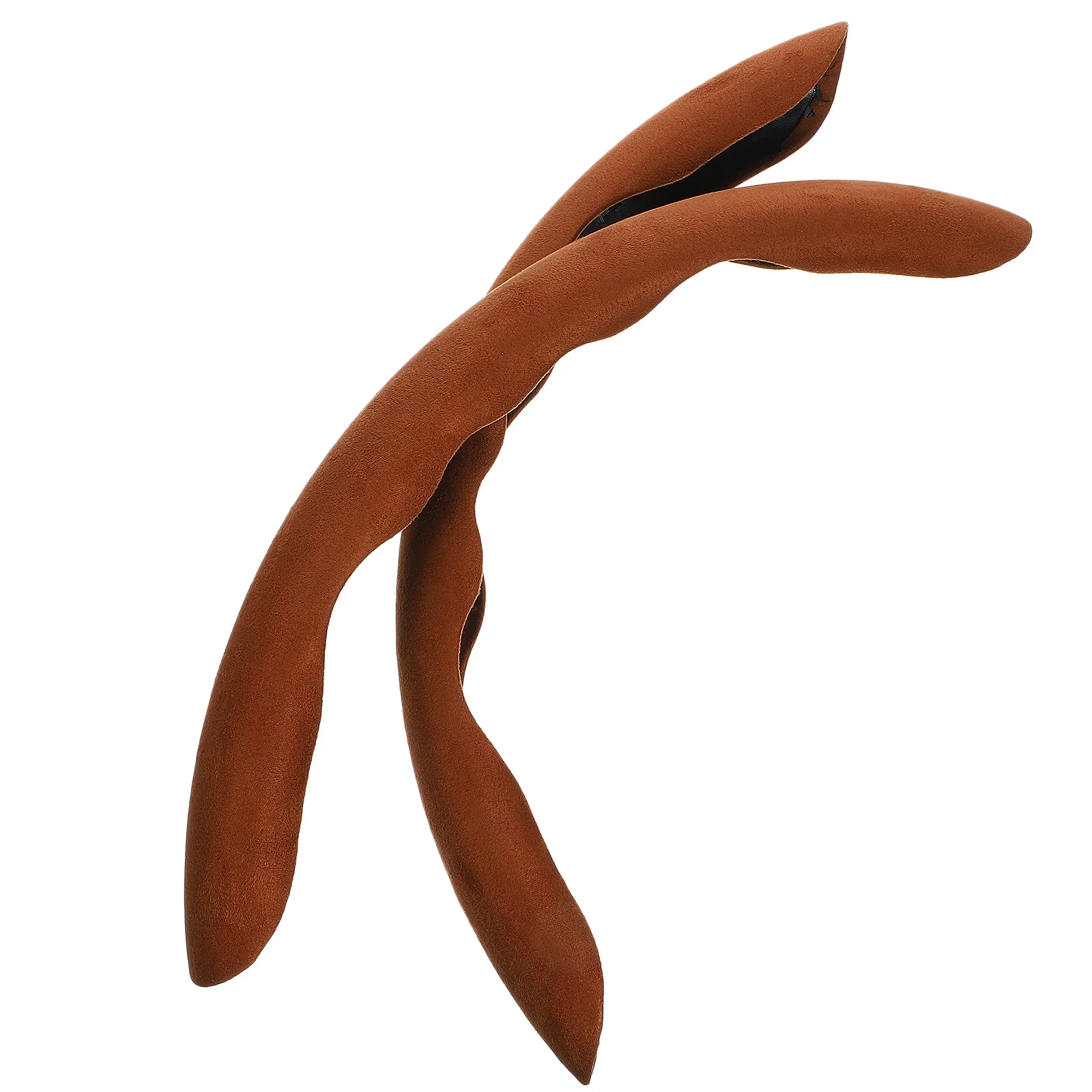 

1Pair Steering Wheel Covers Ultra Thin Suede Sweat-Absorbent Anti-Slip Car Steering Wheel Protector Universal Fit Auto