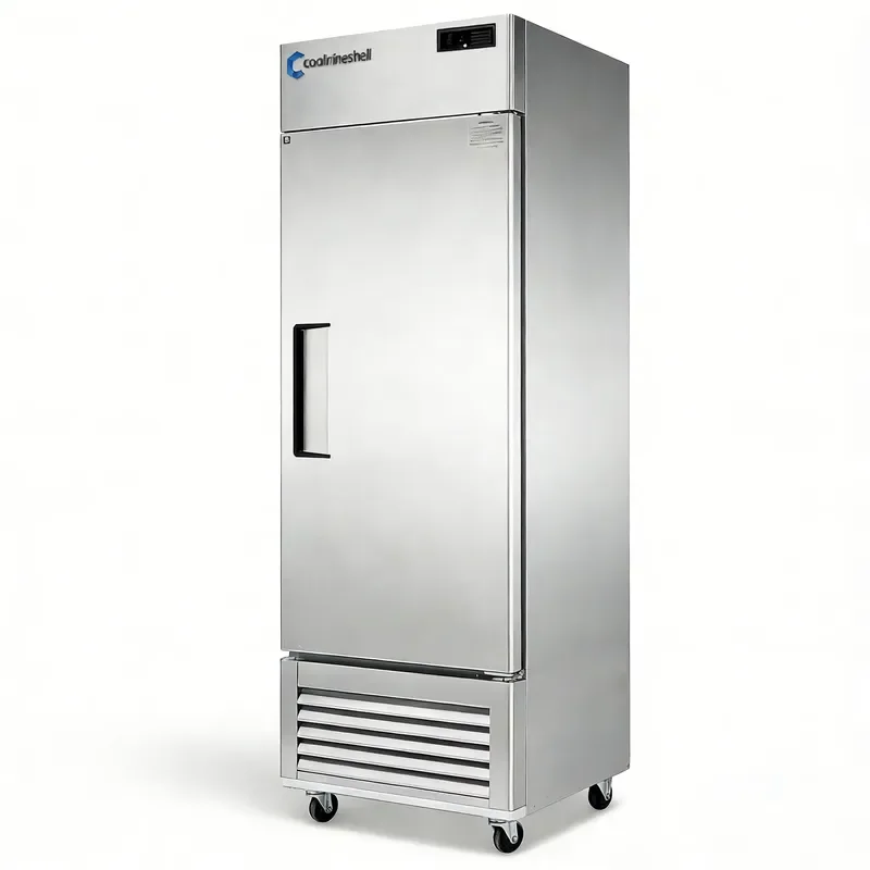 Commercial 1 Door Fan-Cooled Vertical Reach in Vertical Kitchen Equipment Commercial Freezer Food Industry Upright
