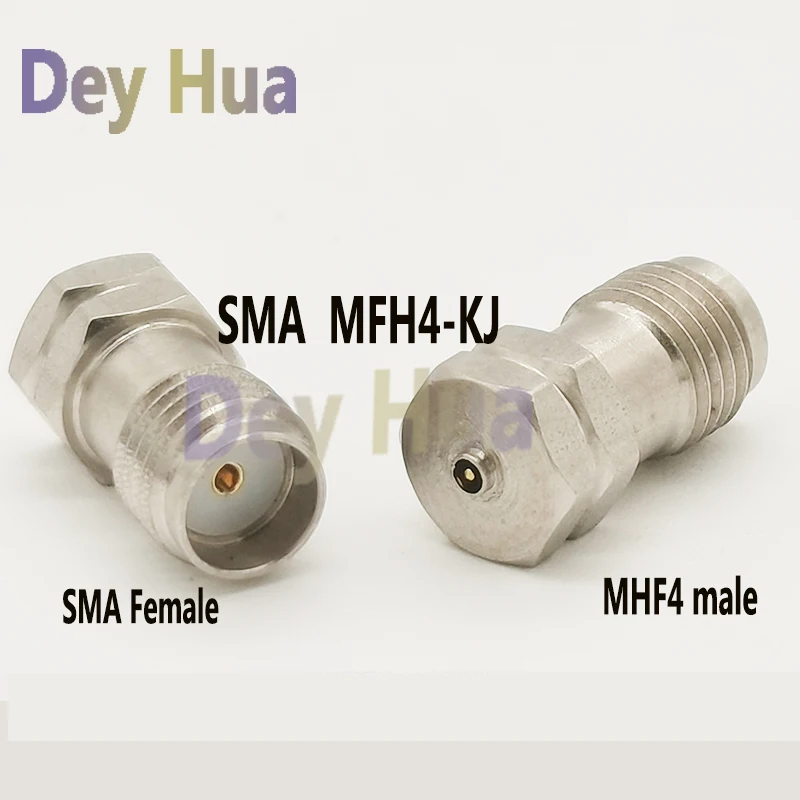 1/5pcs SMA-MHF4-KJ SMA-MHF4-JJ, SMA Female to  MHF4 Male U.FL4 Stainless Steel Adapter Microwave RF Connector, 1pcs