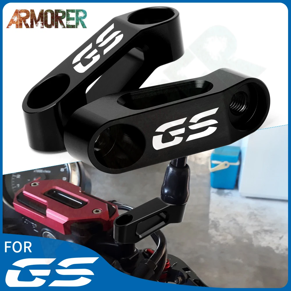 

Motorcycle Accessories Rearview Mirrors Extension Riser Extend Adapter For BMW G310GS F750GS F800GS F850GS R1200GS R1250GS ADV