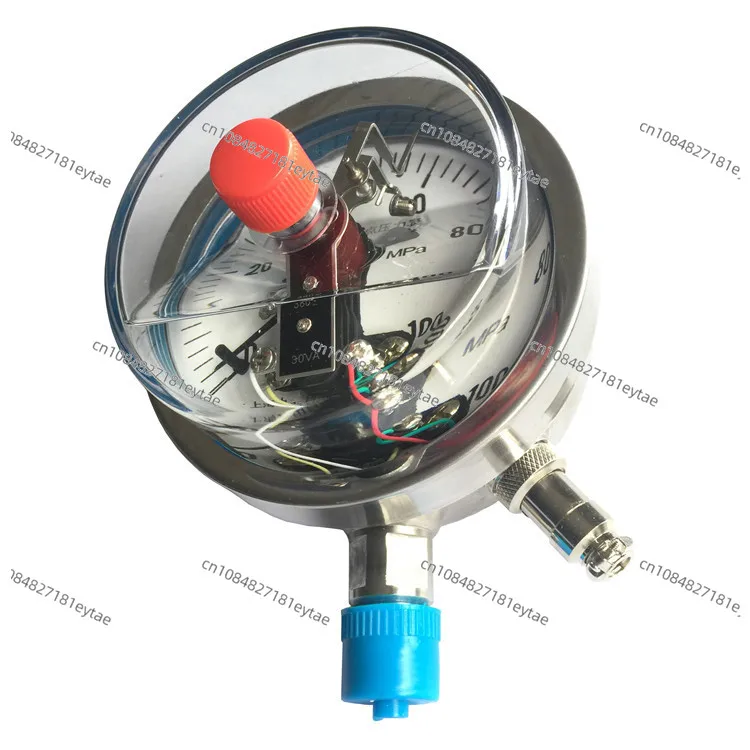 YNXC-100B  0-100Mpa Dial Diameter 100mm380V Shock Resistant Electric Contact Pressure Gauge