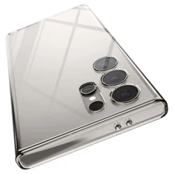 Original Transparent Silicone Soft Case For Samsung Galaxy S24 Ultra Cover for Samsung S23 S21 FE S22 Ultra Plus TPU Phone Shell
