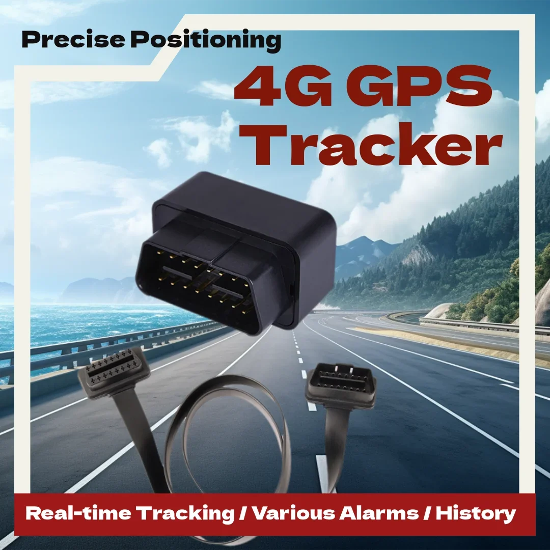

Beidou-Car GPS Tracker, 2G/4G Installation-Free OBD Interface，Anti-loss, Anti-Theft, Truck Locator 360 Days Service