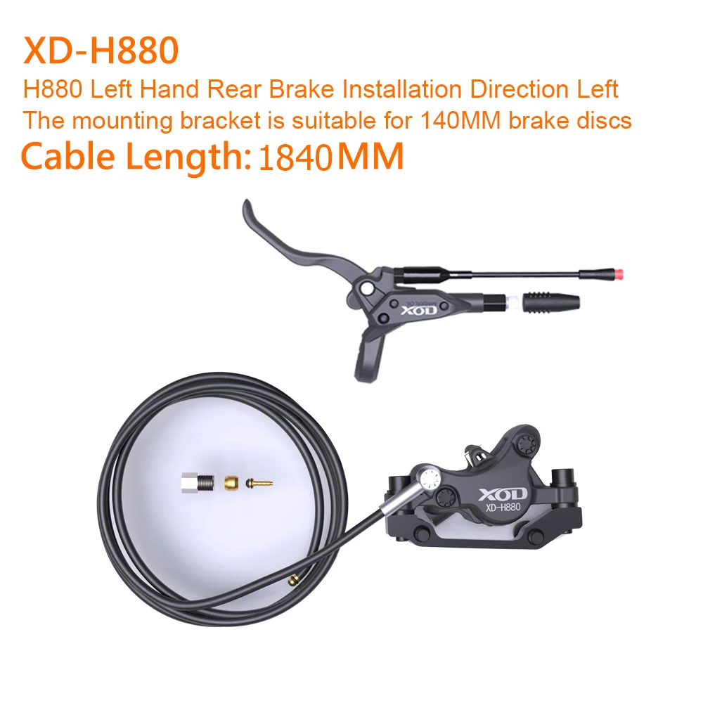 XOD H800/H880 Electric Scooter Hydraulic Disc Brake for KUKirin G2 Master G2 MAX G2 PRO2025 Electric Scooter Hydraulic oil Brak image 3
