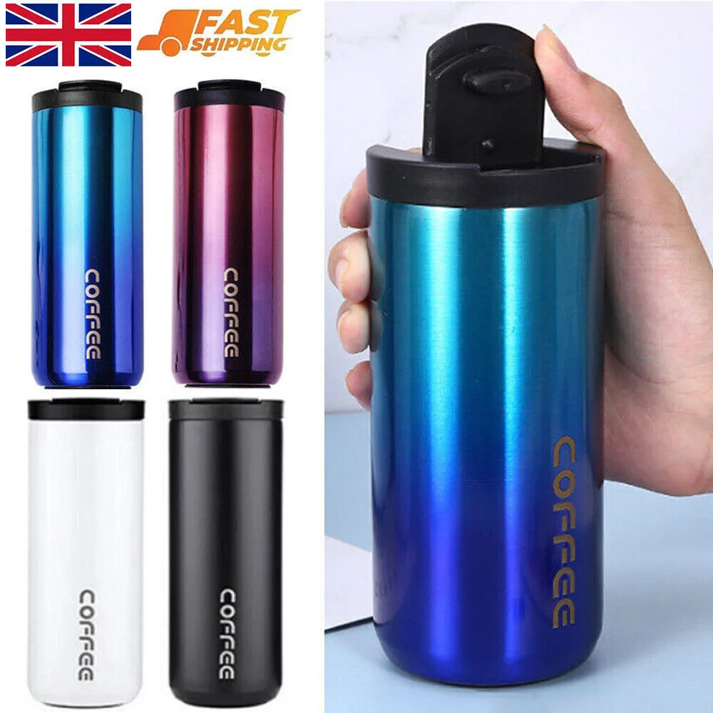 Coffee Thermal Stainless Steel Mug Cup Travel Flask Vacuum Leakproof Bottle New