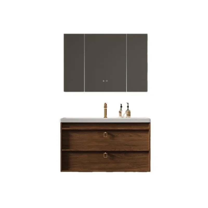 

Bathroom Wash Table Smart Mirror Cabinet with Storage Box