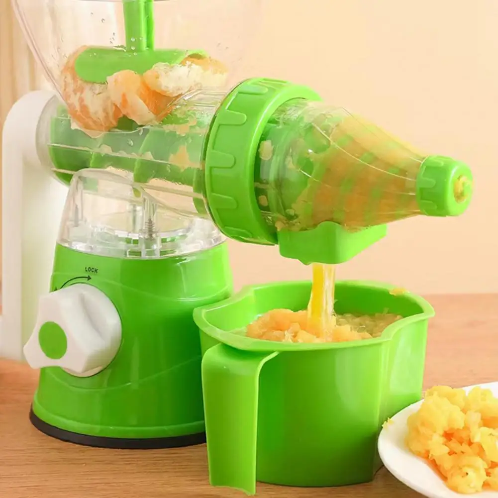 1 Set Manual Juicer  Wear-resistant   Juicer Slow Masticating Juicer