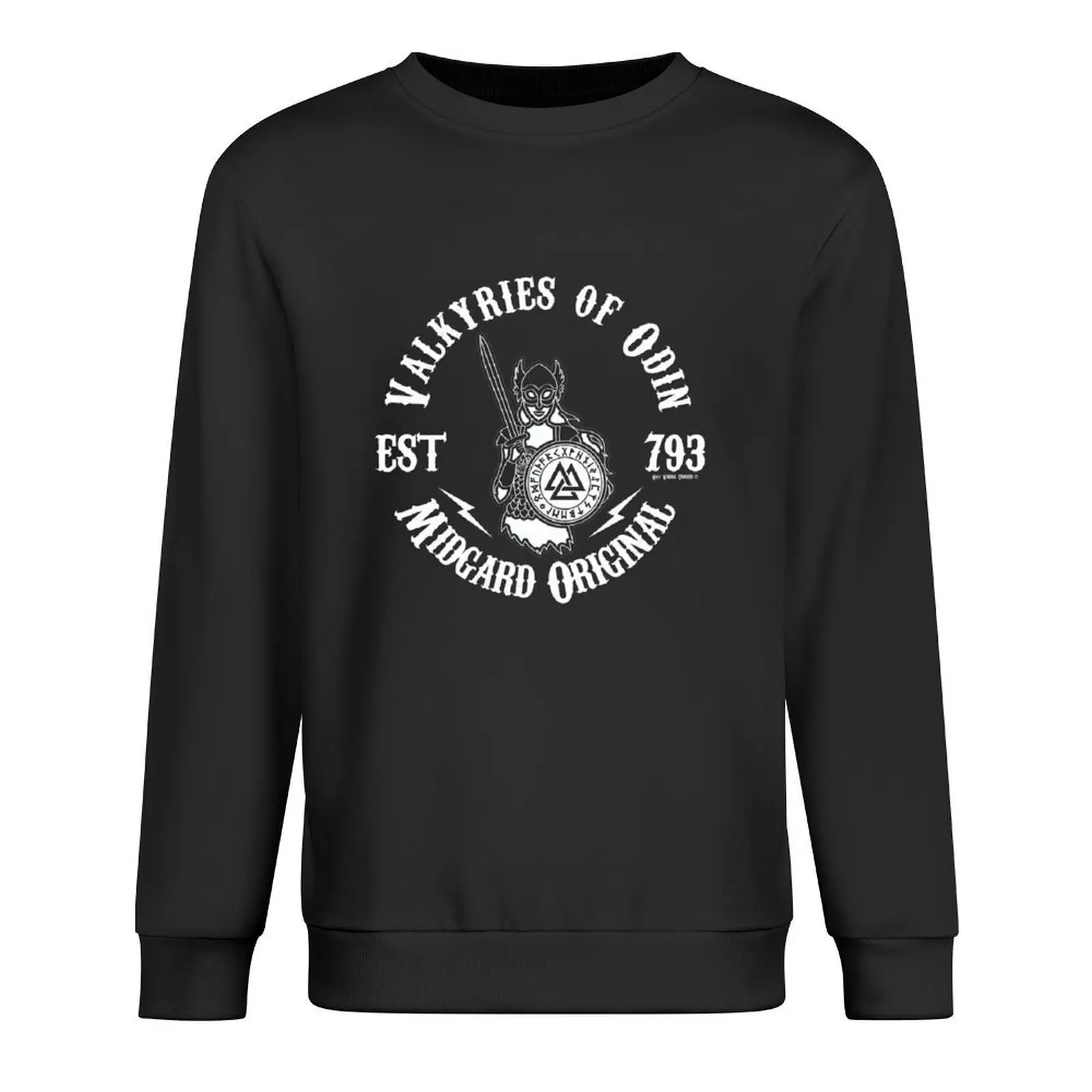 

Valkyries of Odin - Midgard Original Pullover men's sweat-shirt autumn fashion men anime clothes aesthetic sweatshirts