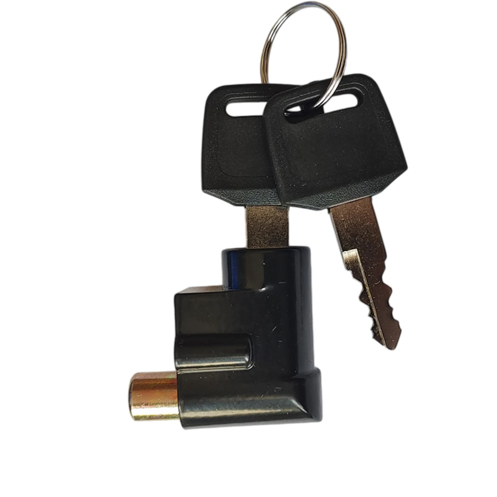 Battery Safety Pack Box Lock With 2pcs Key Ignition Lock E-Bike Battery Box Lock Head Tube Lock For Electric EBike Scooter