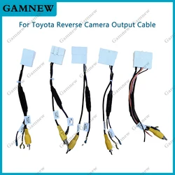 Car Reverse Camera Output Video Adapter Wiring Cable For Toyota Original Factory Camera Video Output