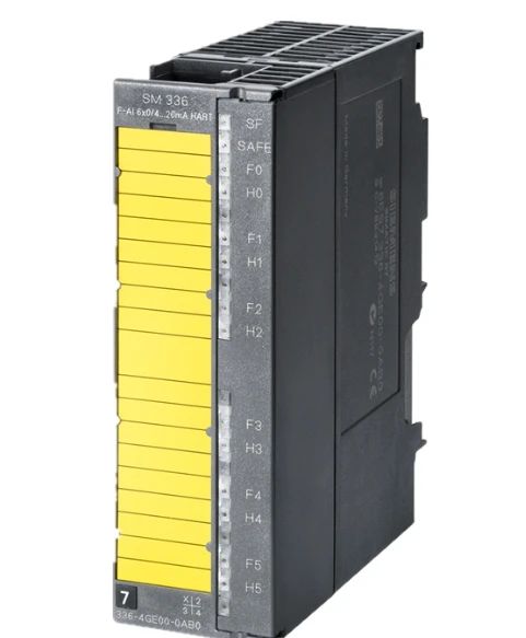 Module d'entrée analogique Fail-Safe 15 bits SM 336 S7 pour connecteurs Audio et vidéo de programmation PLC
