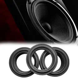 4/5/6.5/8/10/12 Inch Elastic Rubber Edge For Speaker Repair Soft Surround Edge Woofer Speaker Repair Parts