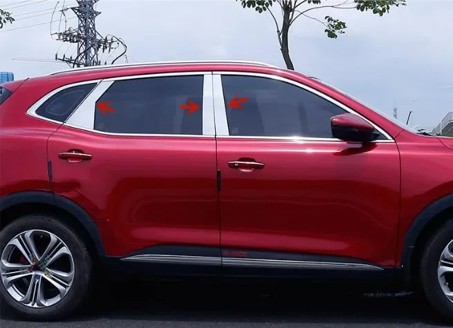 

Декоративная полоса для окон автомобиля, нержавеющая сталь, для MG HS 2018-2020