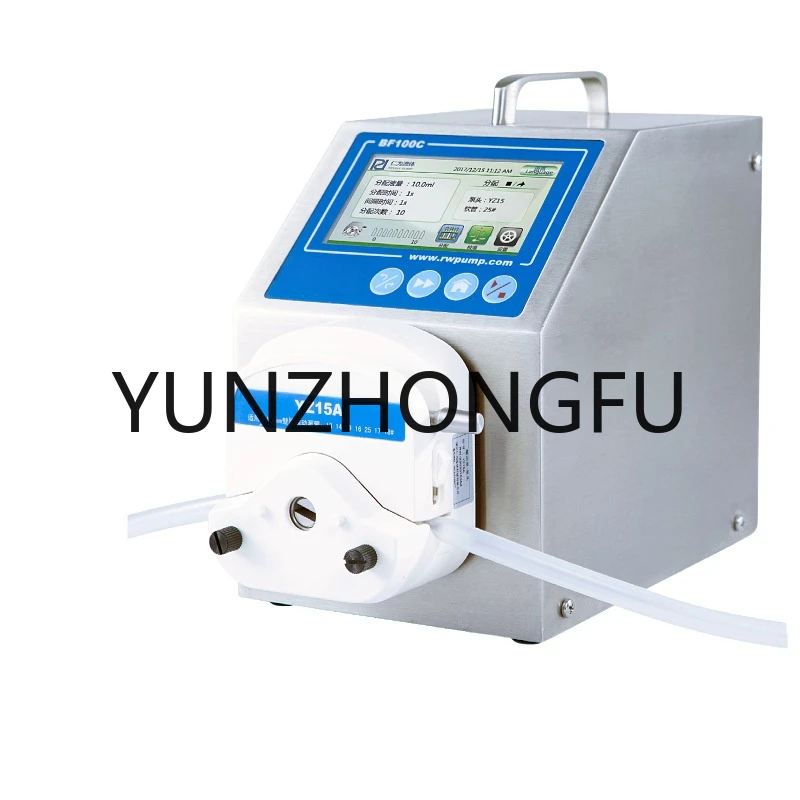 Intelligent Distribution Filling Hose Pump Dosing Pump Stepper Motor Stainless Steel Small Peristaltic Pump