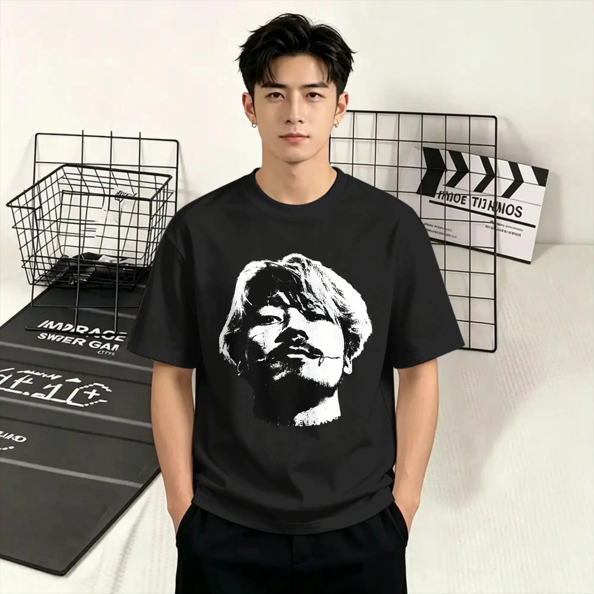 Casual Ichi the Killer T-Shirt for Men Round Collar Cotton T Shirts  Short Sleeve Tees Summer Tops