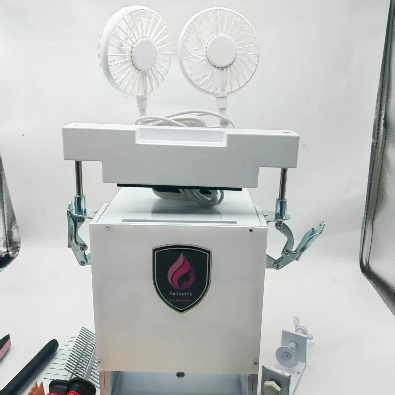 2026 New Black White K-tip Hair Encapsulation Making Keratin Machine DIY Heating Fusion Tools Kit for Hair Extension Tool