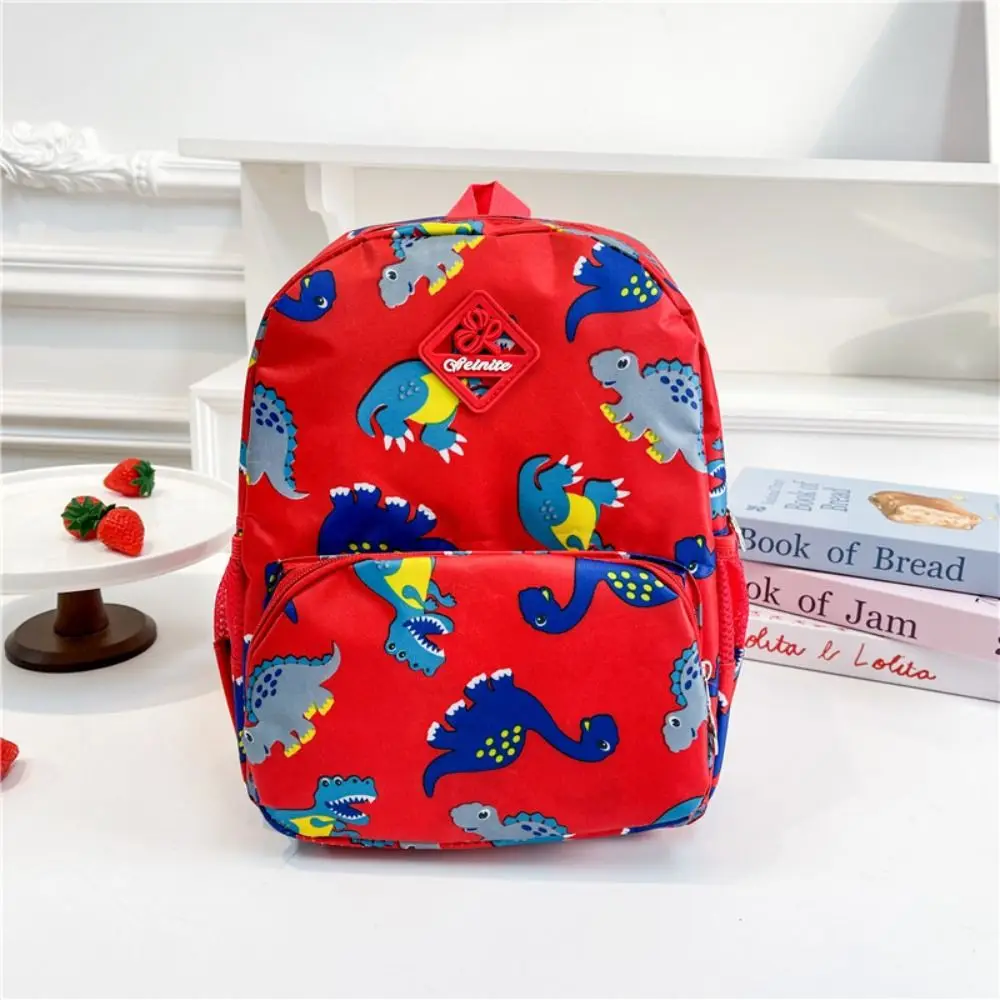 New Nylon Children's Backpack Cartoon Dinosaur School Bag Preschool Backpack Toddler Kid