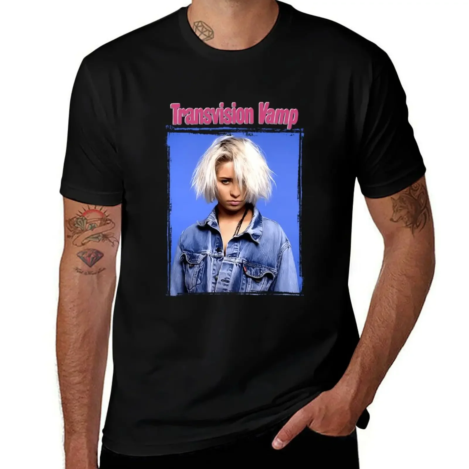 

Transvision Vamp Band T-Shirt graphic tee shirt summer 2025 quick drying men clothing